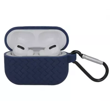 iLike Capa com gancho para Apple AirPods 3 Navy Blue