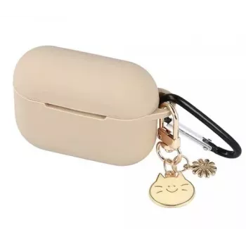 iLike Capa para AirPods Pro 2 Caramelo com argola