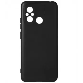 iLike Capa em silicone para Xiaomi Redmi 12C / Redmi 11A Preto