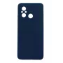 iLike Capa em silicone para Xiaomi Redmi 12C / Redmi 11A - Azul-escuro