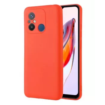 iLike Capa em silicone para Xiaomi Redmi 12C / Redmi 11A - Vermelho