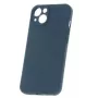 iLike capa em silicone para Apple iPhone 15 Pro 6,1 polegadas azul-escuro