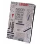 Capa iLike Newspaper para Tablet 9-10 Polegadas - Capa Universal Tipo Carteira com Suporte, Pele PU, Impressão de Jornal