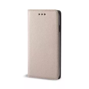 Capa Tipo Carteira Smart Magnet Dourada GreenGo para LG Magna/G4c