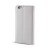 Capa Tipo Carteira Smart Magnet Prateada GreenGo para Honor 5x