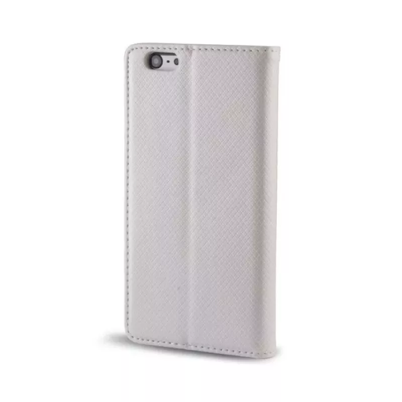 Capa Tipo Carteira Smart Magnet Prateada GreenGo para Honor 5x