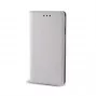 Capa Tipo Carteira Smart Magnet Prateada GreenGo para LG K8 K350N