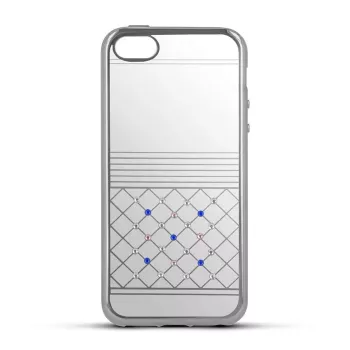 Beeyo Capa Traseira TPU Luxury para Huawei Y5 II Prateada