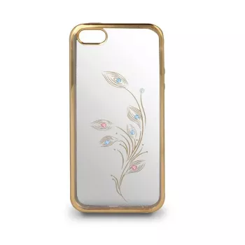 Beeyo Capa Traseira TPU Flower para Huawei Y3 II Dourada