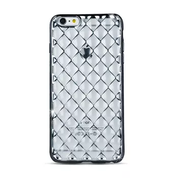 GreenGo Capa Grid para Apple iPhone 7 Plus Prateada