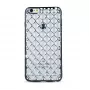GreenGo Capa Grid para Apple iPhone 7 Plus Prateada