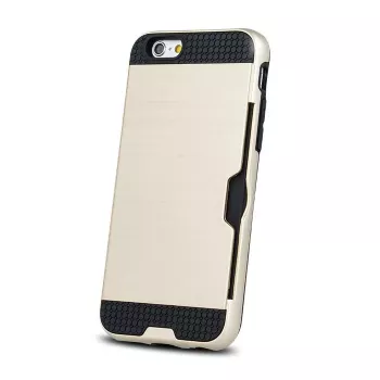 iLike Capa Defender com Cartão para Apple iPhone 7/8 Dourada