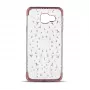 GreenGo Capa TPU 3D Stars para Samsung Galaxy S7 Edge G935 Rose Gold