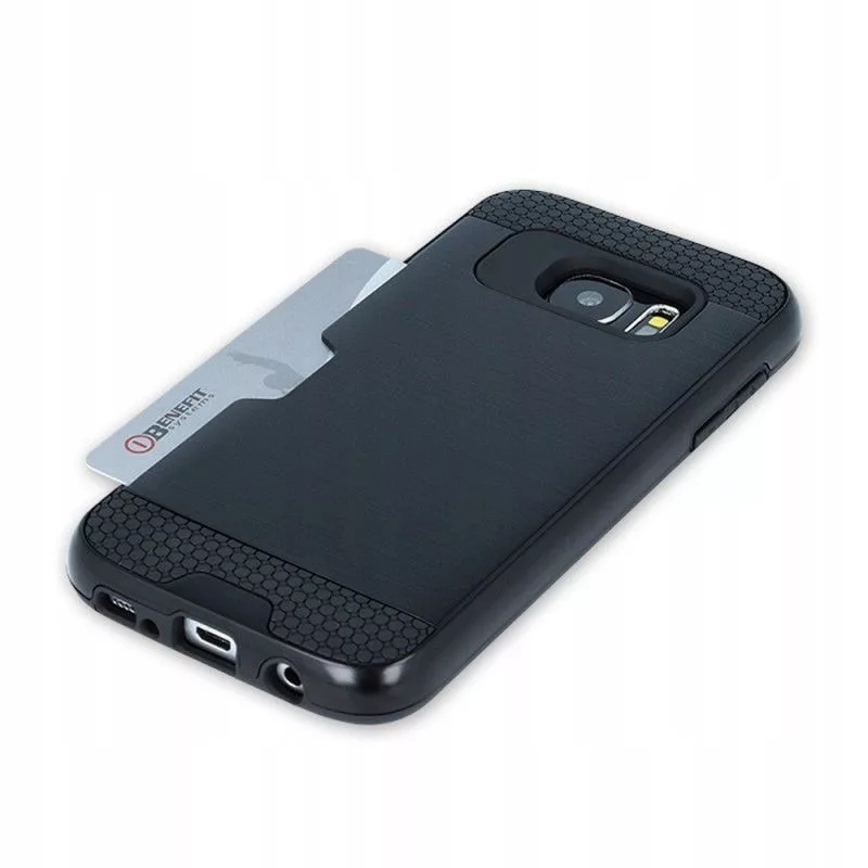 GreenGo Capa Defender Card para Samsung Galaxy S8 Preto