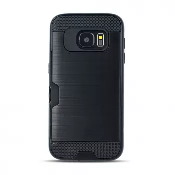 GreenGo Capa Defender Card para Samsung Galaxy S8 Preto