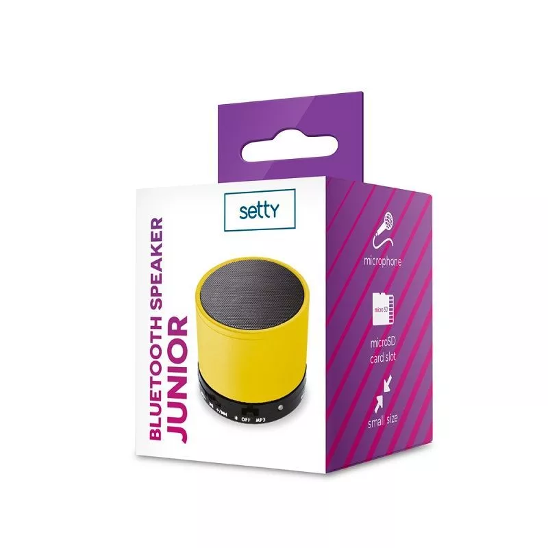 Altifalante Bluetooth Portátil Setty Junior Amarelo