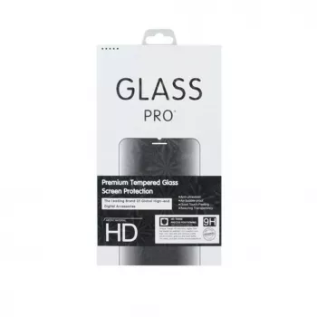 Película de vidro temperado para Samsung Galaxy A9 (2018) - transparente com moldura preta