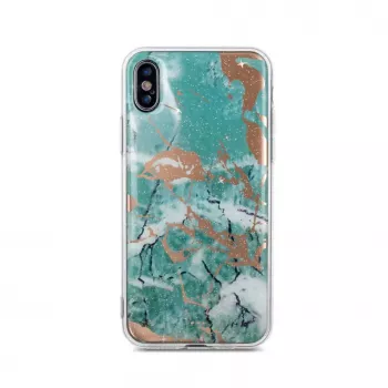 Capa Marmur iLike para Apple iPhone X / iPhone XS verde