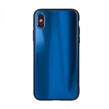 Capa TPU de vidro Aurora GreenGo para Huawei P30 azul-escura