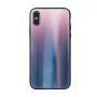Capa Aurora Glass iLike Samsung Galaxy A40 castanha e preta