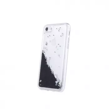 Capa iLike Liquid Letters TPU para Apple iPhone 11 Preta