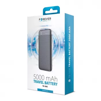 Forever power bank TB-100S 5000 mAh preto