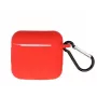 Capa iLike para Apple AirPods 3 com gancho vermelha