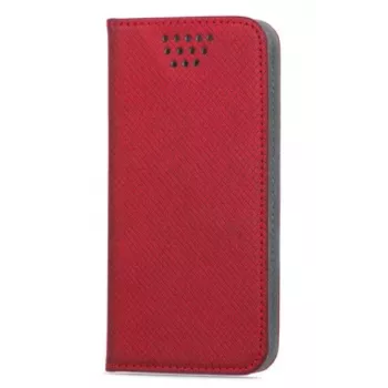 Capa magnética universal iLike Smart 6,1-6,7 polegadas vermelha