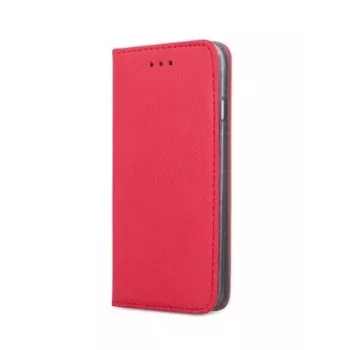 Capa magnética inteligente iLike para Xiaomi Redmi Note 11 Pro 4G / Note 11 Pro 5G, vermelha