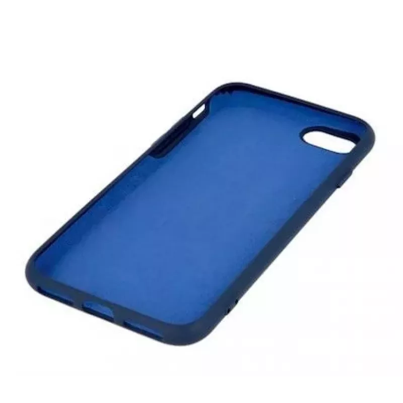 Capa de silicone iLike para Xiaomi Poco X4 Pro 5G azul-escuro