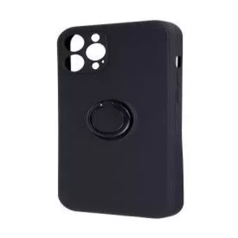 Capa com suporte para dedo iLike Finger Grip para Samsung Galaxy A53 5G preta