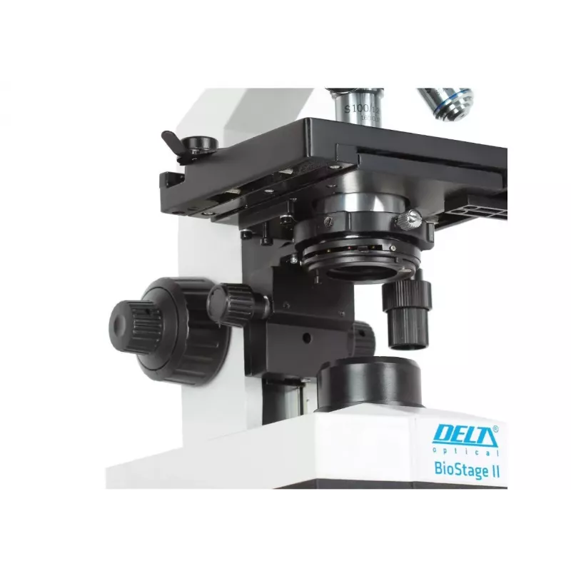 Microscópio binocular de luz transmitida Delta Optical BioStage II 40x-1000x LED
