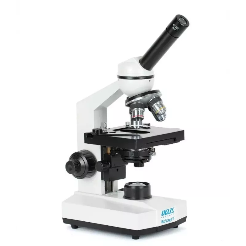 Microscópio binocular de luz transmitida Delta Optical BioStage II 40x-1000x LED