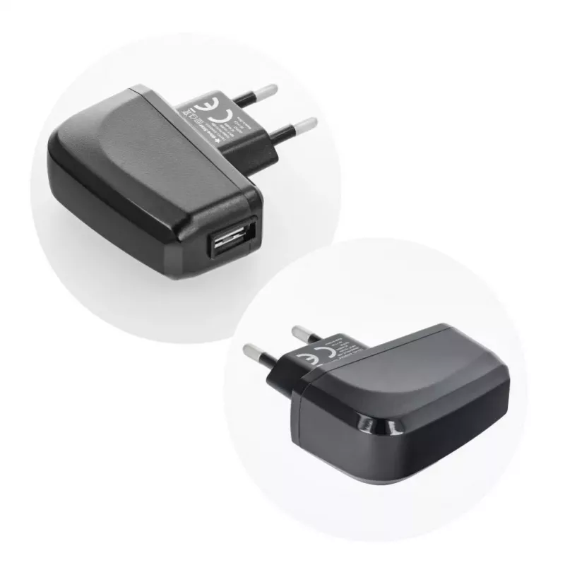Blue Star Phone Charger Blue Star Lite USB A 2A 10W + cabo USB A para USB C TFK-TC-1095B preto
