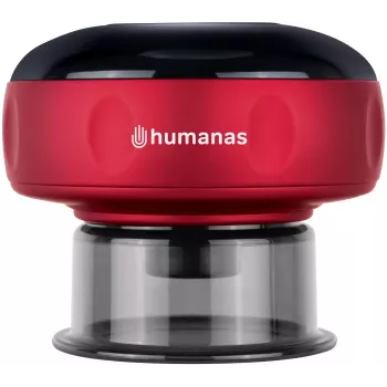 Aparelho de ventosaterapia eletrónico Humanas BB01 Plus - vermelho