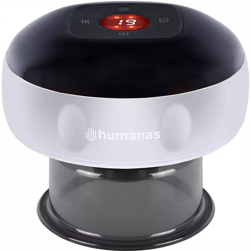 Massajador de ventosaterapia eletrónico Humanas BB01 Plus - branco
