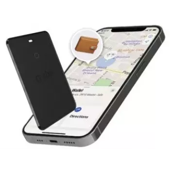 Localizador universal ultrafino SBS Track My Card para iOS Android - preto