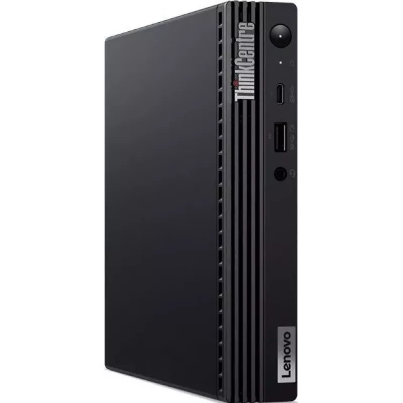Lenovo ThinkCentre M80q Gen 3 Tiny PC de secretária, Intel Core i3-12100T, 8GB RAM, 256GB SSD, Windows 11 Pro (recondicionado)