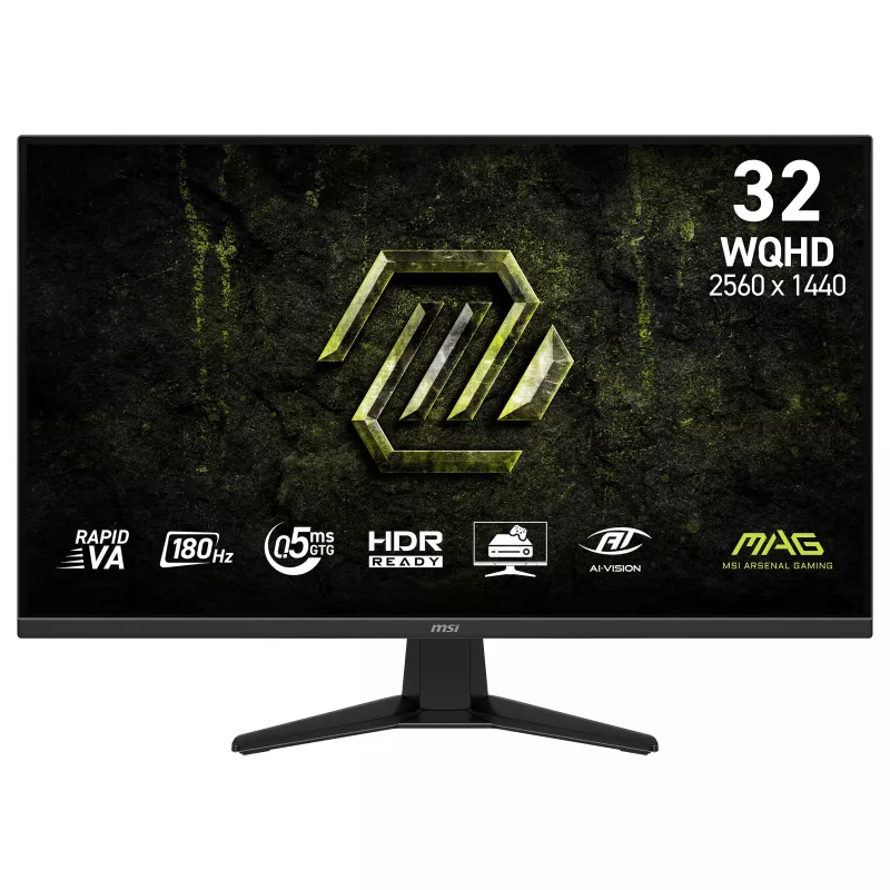 Monitor gaming MSI MAG 325QF E18V 31,5 polegadas QD-OLED QHD 240Hz