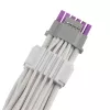 Cabo de alimentação GPU ASUS ROG EQUALIZER White Edition - 16 pinos 12VHPWR para 3x8 pinos PCIe - 700mm Branco