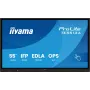 IIYAMA ProLite TE5513A-B3AG 55 polegadas 4K UHD IPS ecrã tátil IR multitoque 20 pontos 350 cd/m² 8 ms HDMI DP USB-C VGA LAN RS232 altifalantes VESA 400x400 preto