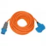 Brennenstuhl cabo de extensão CEE para campismo 25 m H07RN-F 3G 2,5 mm² IP44 azul