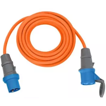 Brennenstuhl 1167650410 cabo de extensão de alimentação 10m H07RN-F 3G 2,5mm² IP44 azul/cinzento/laranja