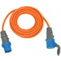 Brennenstuhl 1167650410 cabo de extensão de alimentação 10m H07RN-F 3G 2,5mm² IP44 azul/cinzento/laranja