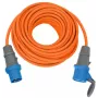 Brennenstuhl 1167650425 extensão elétrica azul, cinzento, laranja 25 m H07RN-F 3G 2,5 mm²