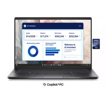 Dell Pro 14 Premium PA14250 portátil - Intel Core Ultra 5 236V, 16GB RAM, 512GB SSD, 14 polegadas FHD+, Windows 11 Pro, Titan Gray