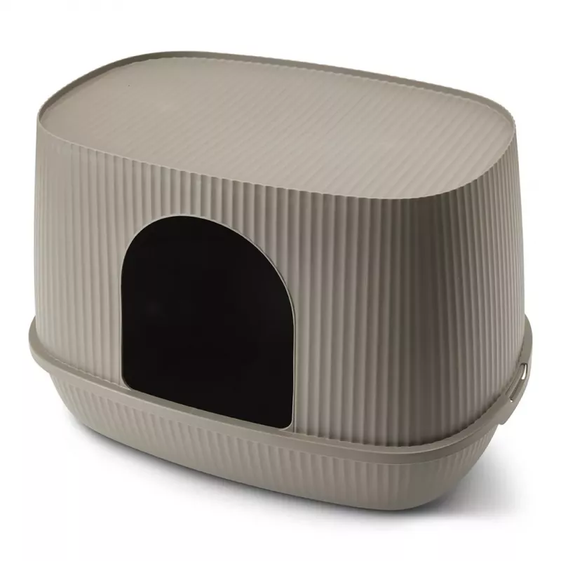 SAVIC Moona caixa de areia para gatos cinzento 57x39x39 cm