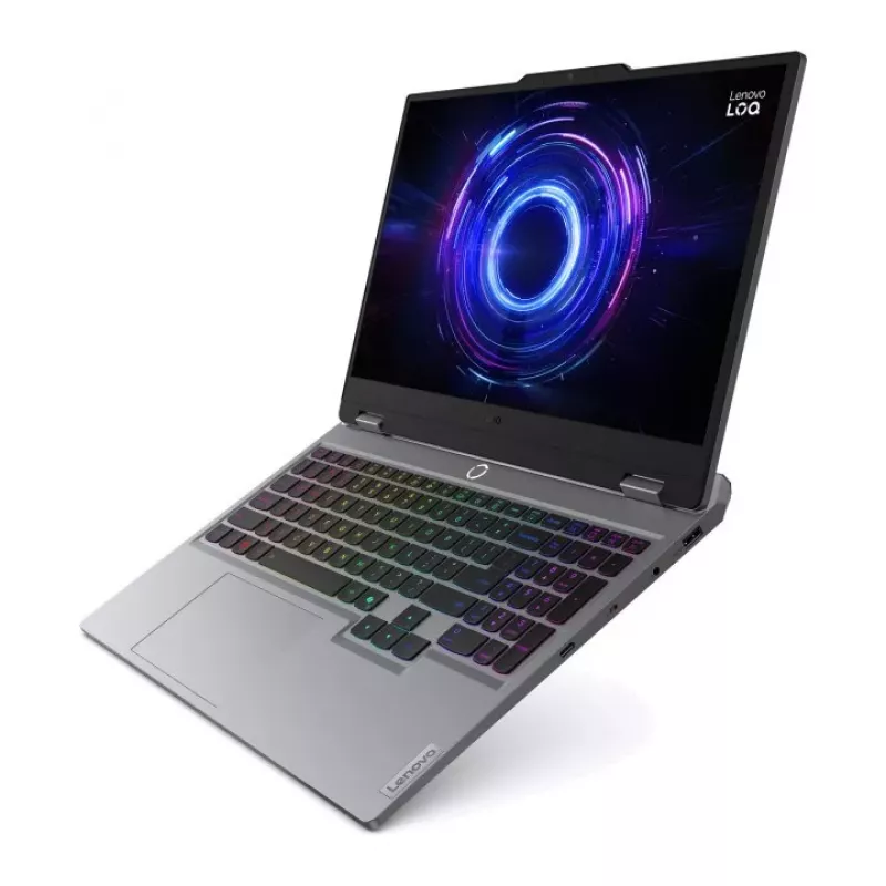 Lenovo LOQ 15IRX10 portátil gaming, i5-13450HX, 15,6" FHD IPS 144Hz, 16 GB DDR5, 512 GB SSD, GeForce RTX 5060 8GB, sem sistema operativo, Luna Grey + Lenovo Legion M300s rato gaming RGB