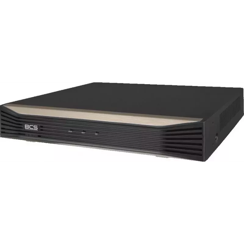 BCS Point gravador de rede IP NVR 4K de 8 canais BCS-P-NVR0801-4KE-III