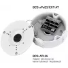 BCS BCS-xPoE3/EXT-AT switch PoE+ de 3 portas, 2x PoE+ 30W, 1x uplink, 250m EXTEND, metal